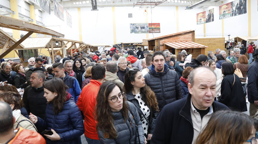 Vicente del Bosque en la Feria de la Matanza de Villada