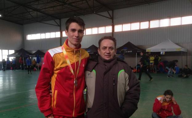 Mario García, subcampeón de España de cross sub-20 en Mérida