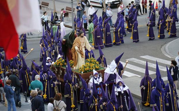 Programa de procesiones del Martes Santo, 27 de marzo, en Palencia