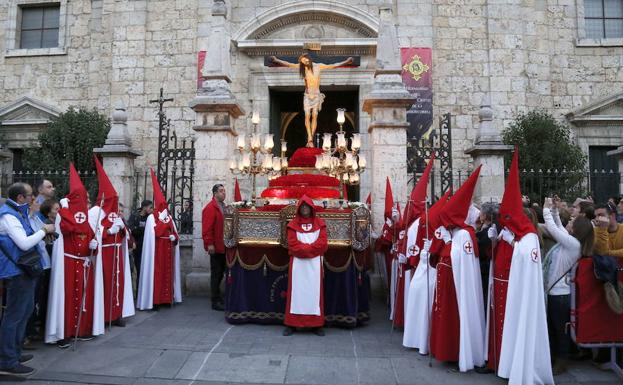 Programa de procesiones del Miércoles Santo, 28 de marzo, en Palencia