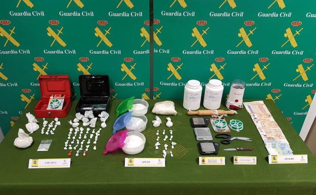Desmantelan una red de distribución de drogas que operaba en Cigales y Renedo