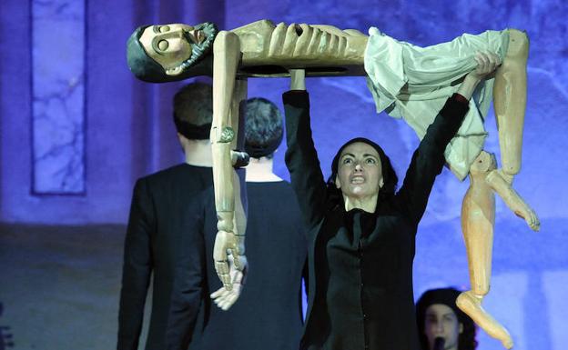 Nao d'Amores saca a la provincia su 'Misterio del Cristo de los Gascones'