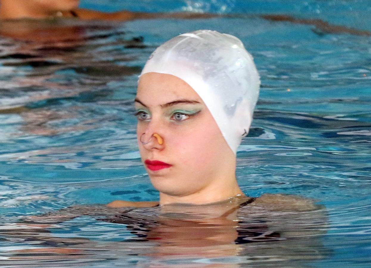 Campeonato Nacional de Natación Artística en la Piscina de Parquesol