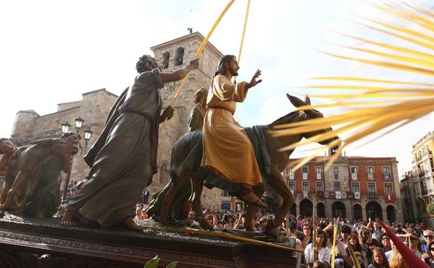 Programa de procesiones del Domingo de Ramos, 25 de marzo, en Zamora
