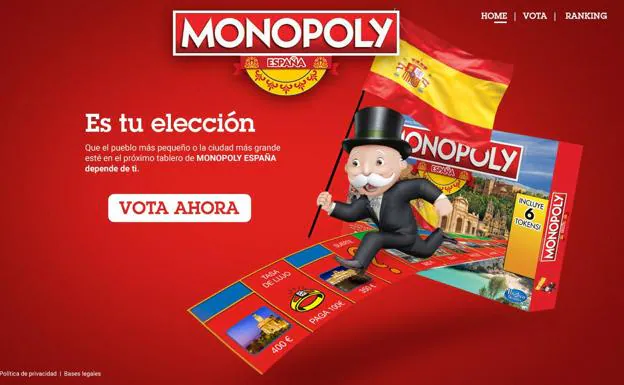 Salamanca, Ponferrada y Arevalillo de Cega (Segovia), nuevas casillas del Monopoly España