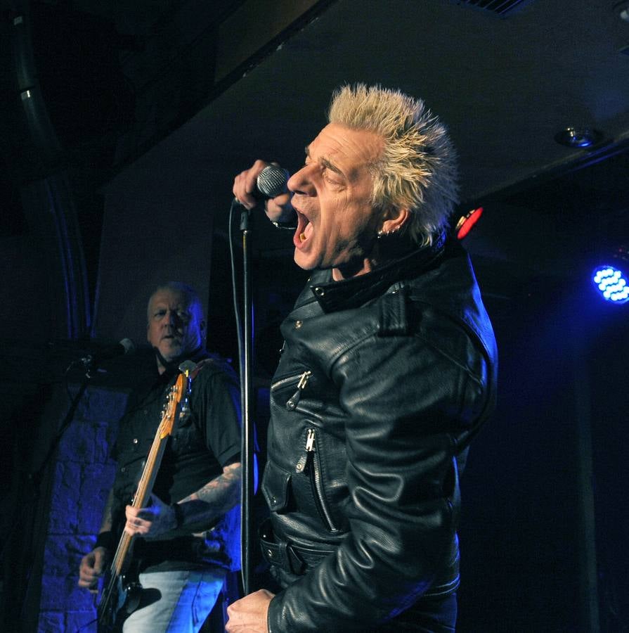 Concierto de GBH en la sala Porta Caeli de Valladolid