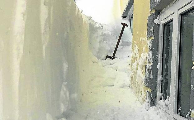 La nieve hizo acto de presencia en Segovia uno de cada cuatro días este invierno