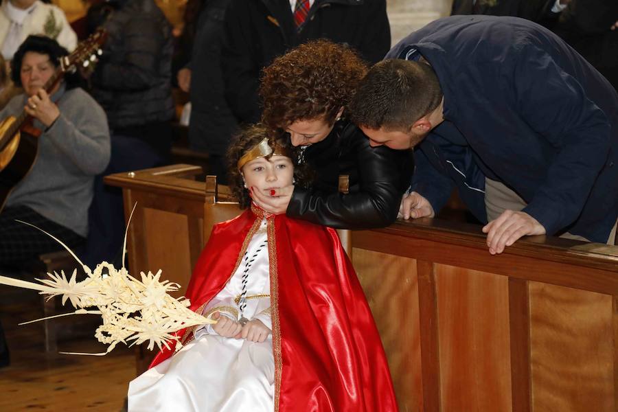 Procesión de 'La borriquilla' en Peñafiel