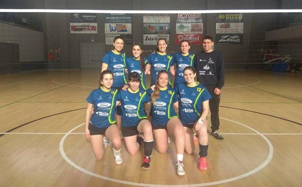 Primera victoria del conjunto femenino del Segovoley