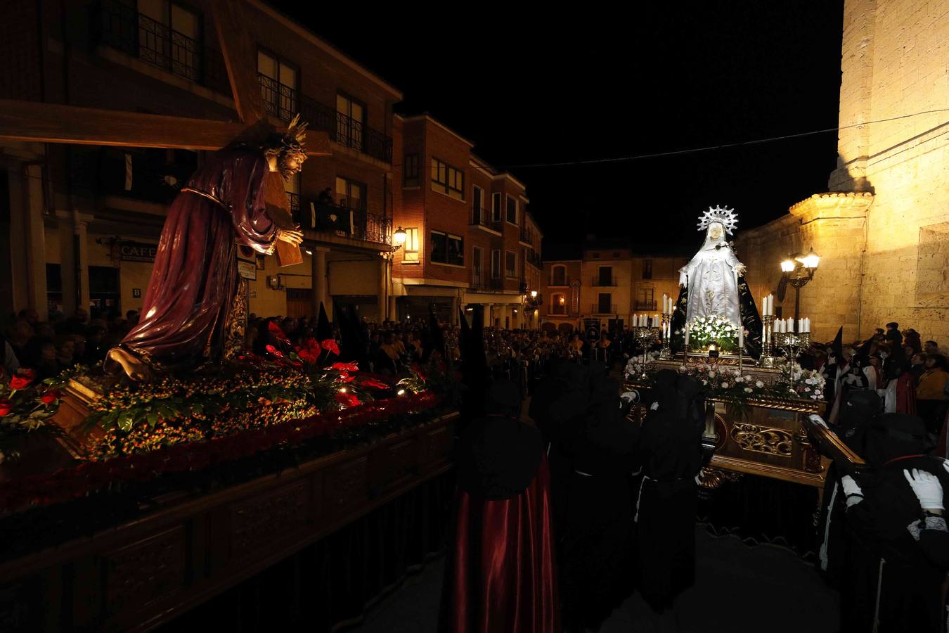 Procesión del Encuentro en Peñafiel