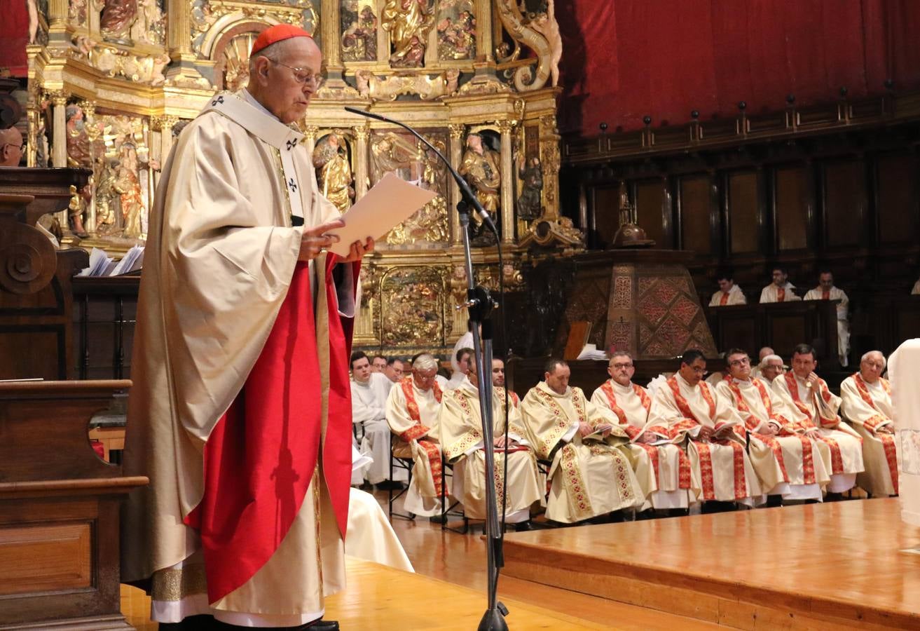 Misa Crismal en la Catedral de Valladolid