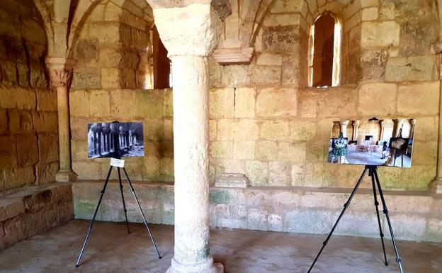 El monasterio de la Zarza de Ribas de Campos, a través de un objetivo