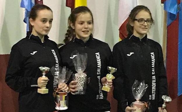 El Club Halterofilia Salamanca acudirá al Nacional sub-17 con tres representantes