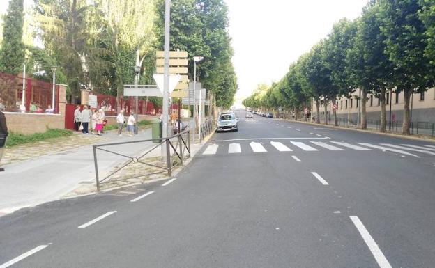 Habrá cortes de tráfico en la avenida de la Constitución este jueves