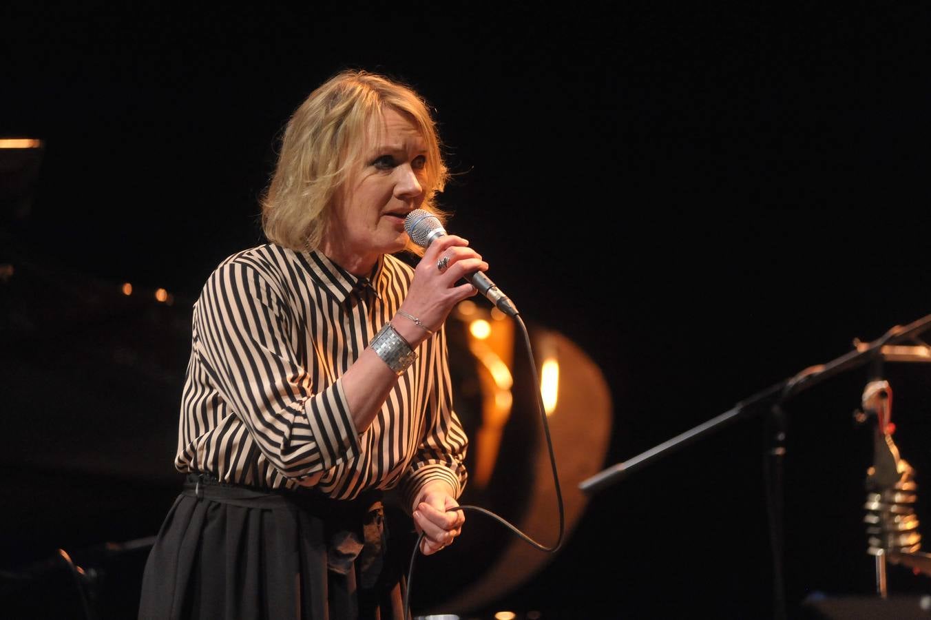 Nina Pedersen en festival de Jazz de Valladolid que se celebra en el LAVA