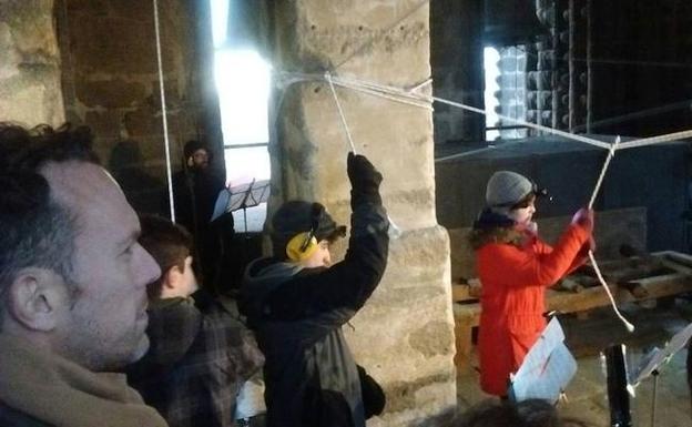 53 campanas, algunas centenarias, felicitan a la Santa y el Año Jubilar