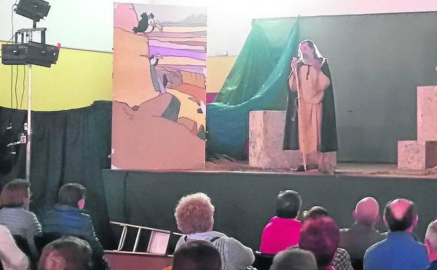 El teatro regresa a Fuenterrebollo con 'Un ángel caído'