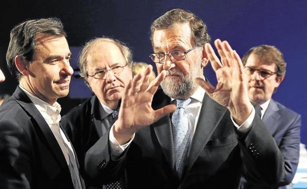 Rajoy, Maíllo y Mañueco clausuran la convención del PP en Zamora