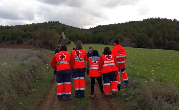 La búsqueda de Violeta en Puentedura se refuerza con un helicóptero de la Guardia Civil