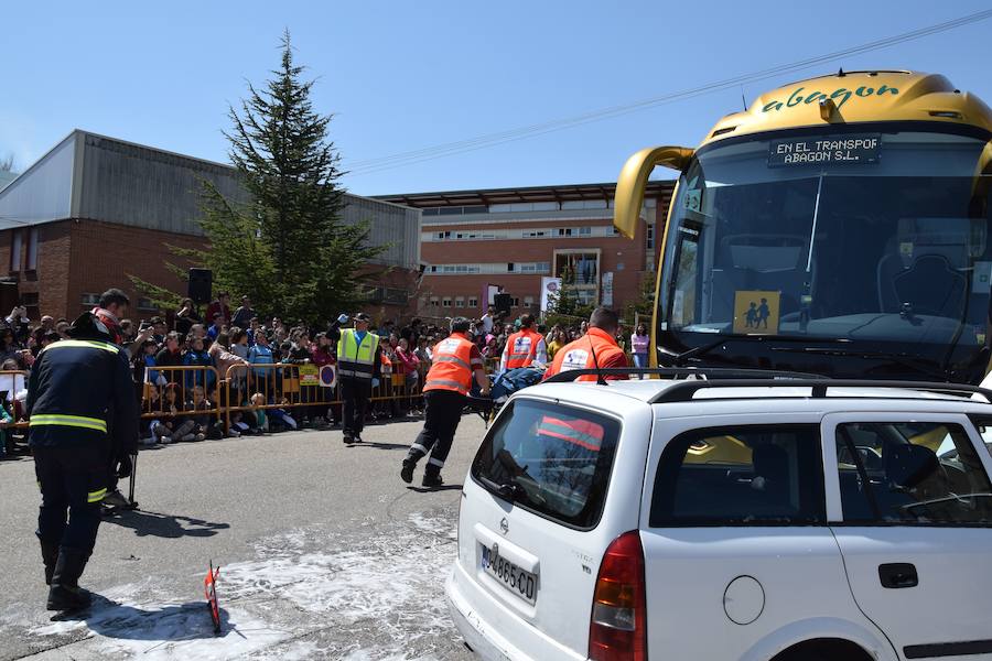 I Jornada de seguridad vial en el transporte escolar en Guardo