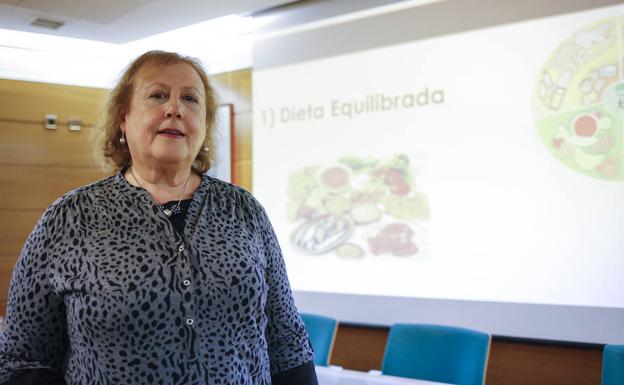 «Un estilo de vida saludable es moverse, seguir una dieta equilibrada y beber agua»