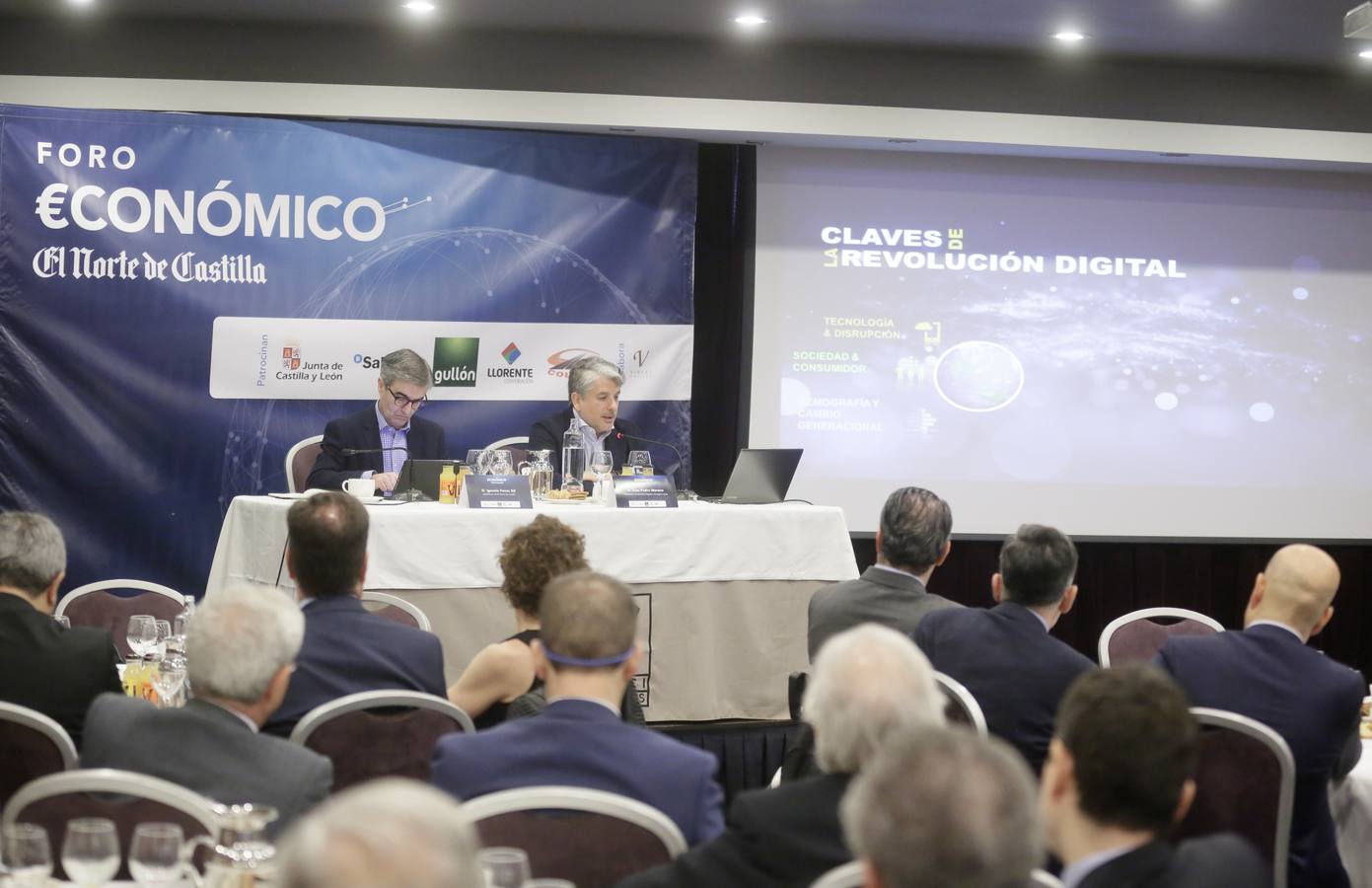 Juan Pedro Moreno, en el Foro Económico de El Norte de Castilla