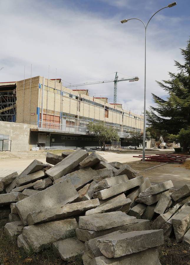 135.000 euros de multa por el retraso en las obras del Pabellón de Palencia