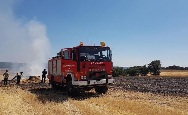 Los parques de bomberos de Palencia aumentan sus actuaciones el 30%