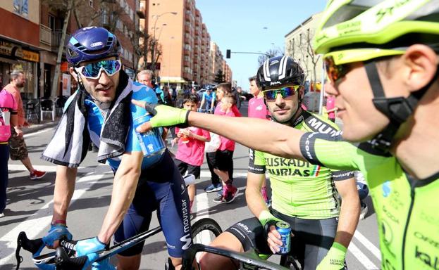 Victoria y liderato para Carlos Barbero en el inicio de la Vuelta a Castilla y León
