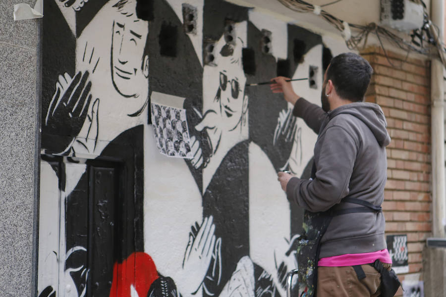 VII Galería Urbana en el barrio del Oeste