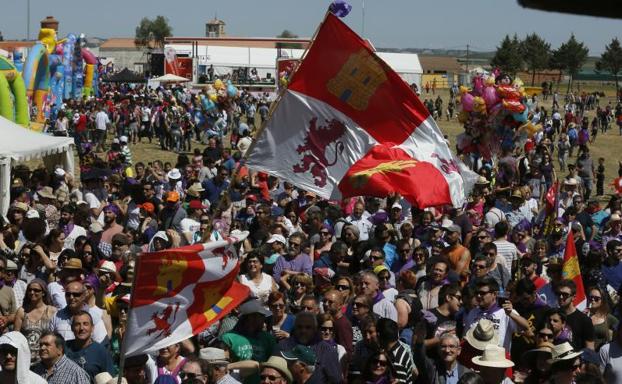 Villalar aspira a reunir a 20.000 personas en un 23 de abril sin lluvias y con 26º