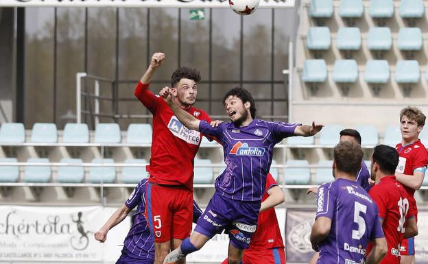 Adri vuela sobre el Numancia B y da el triunfo al Palencia Cristo
