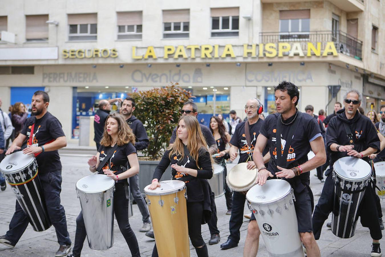 Batucada en Salamanca