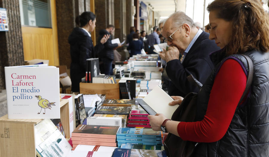 Día del Libro en la Calle Mayor de Palencia
