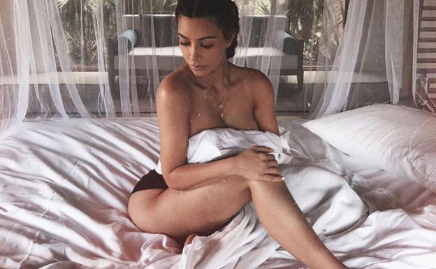 Kim Kardashian enciende 'Instagram'