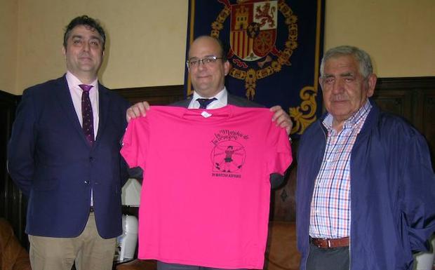 Aspanis invita al subdelegado de Palencia a participar en la marcha