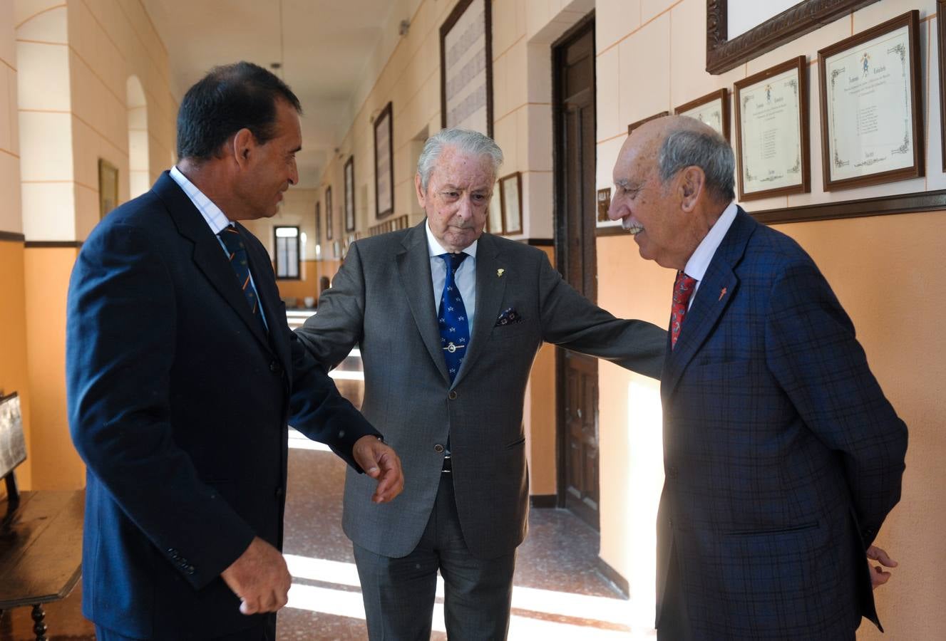 Homenaje a los olímpicos de la Academia de Caballería