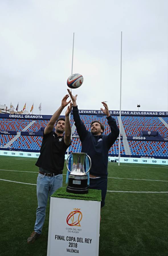 Preparativos en Valencia para la Copa del Rey de rugby