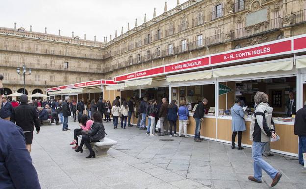 La Plaza Mayor volverá llenarse de libros el próximo sábado