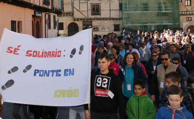 La falta de savia joven pone en peligro la caminata solidaria de San Lorenzo