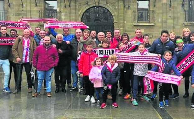 Tordesillas se tiñe de rojo y blanco y sueña con el 'play-off'