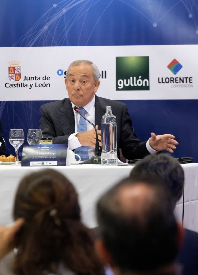 Carlos Solchaga, en el Foro Económico de El Norte de Castilla