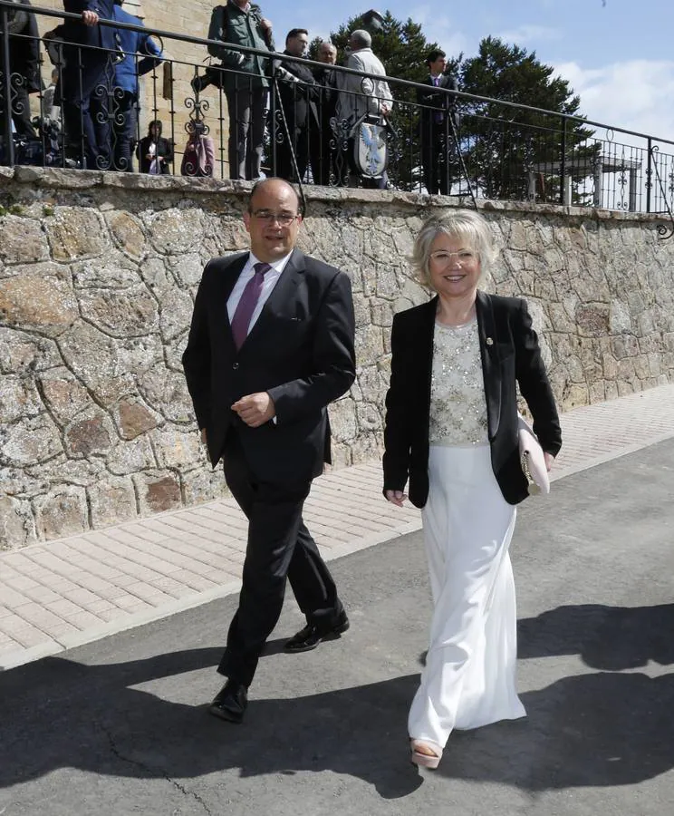 La reina Sofía inaugura Las Edades del Hombre de Aguilar de Campoo