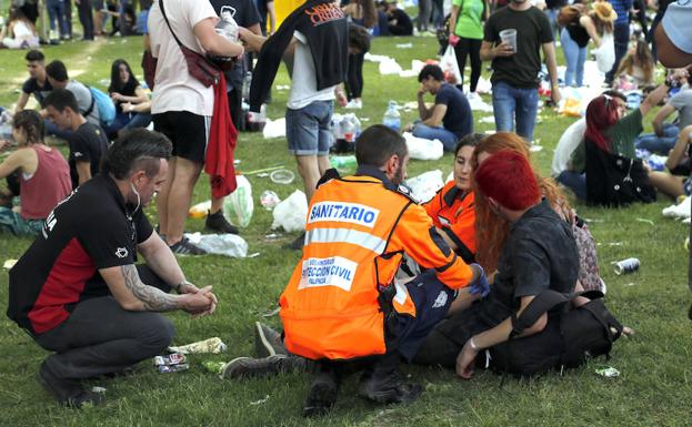 La fiesta de la ITA acaba con 84 atenciones sanitarias y cuatro traslados al hospital