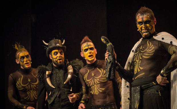 La tribu canta a capela en el Teatro Carrión