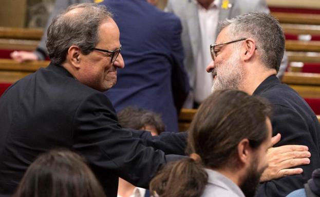 La CUP da vía libre a la investidura de Torra pero controlará sus pasos desde la oposición