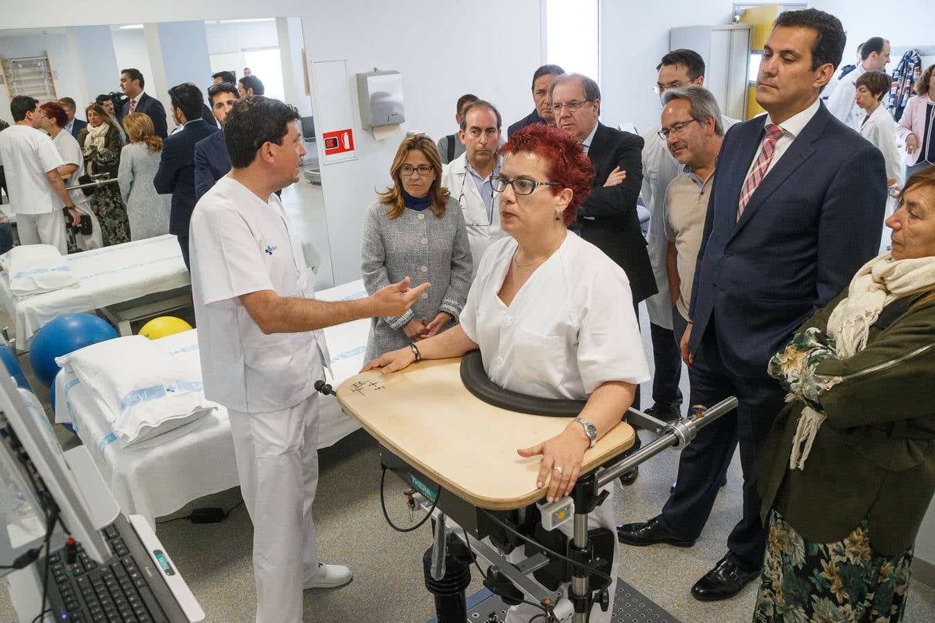 Juan Vicente Herrera visita las nuevas instalaciones del Hospital Provincial de Zamora