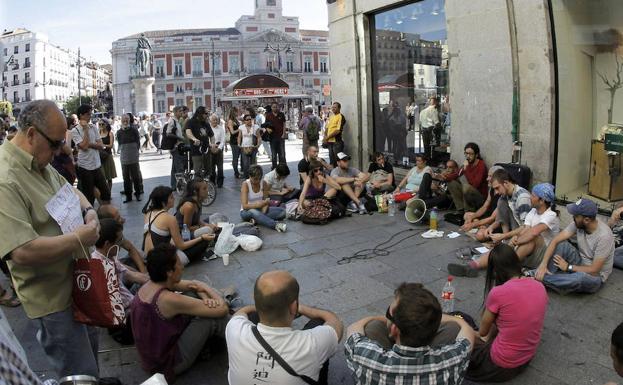 El 15-M vuelve a Sol en su séptimo aniversario con una asamblea por «las libertades»