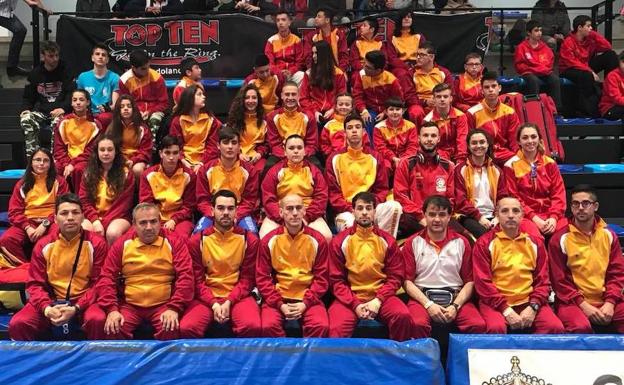 Protagonismo salmantino con la selección regional en el exitoso Nacional de Marín