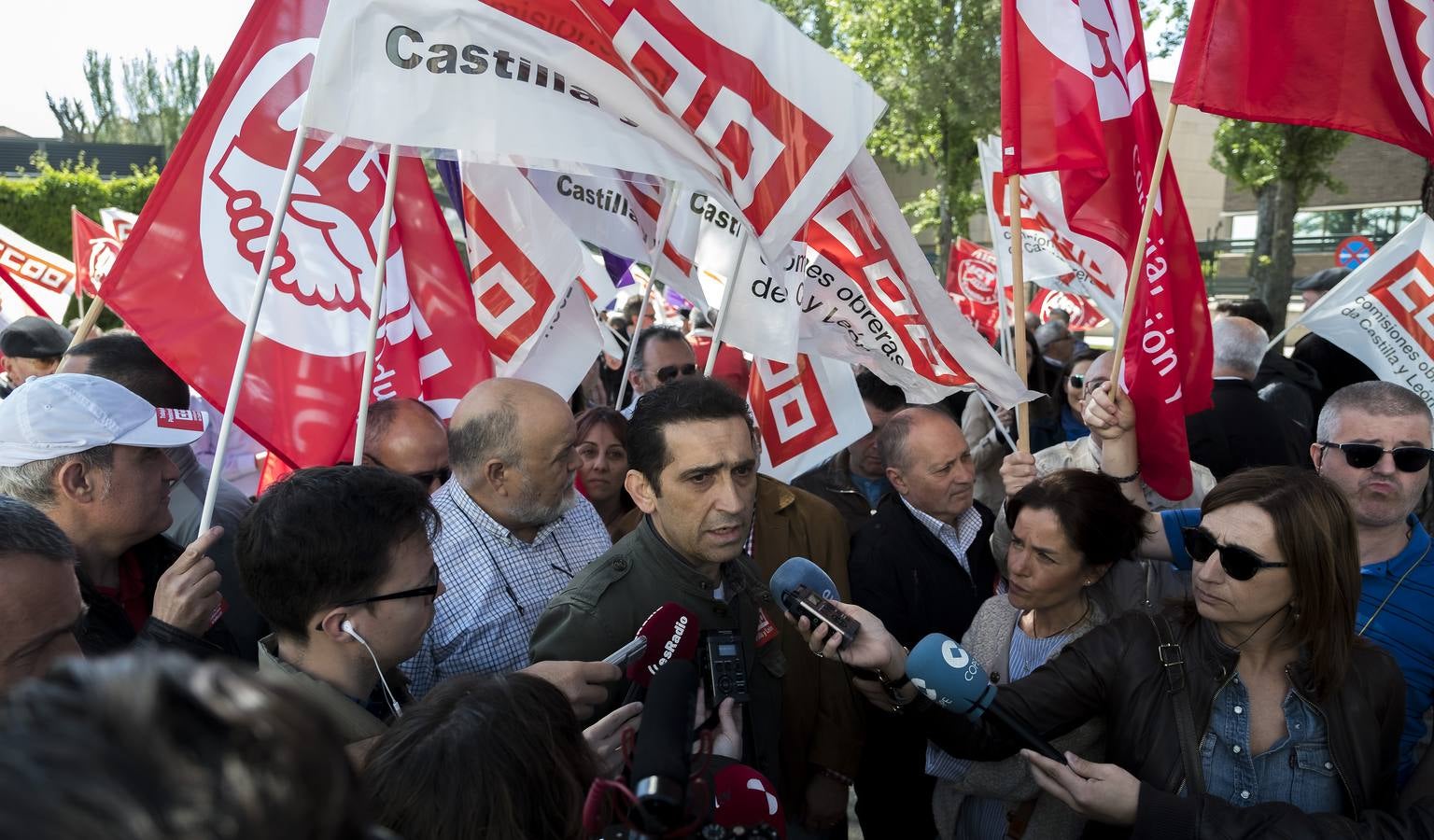 Concentración en Valladolid en defensa de unas pensiones dignas